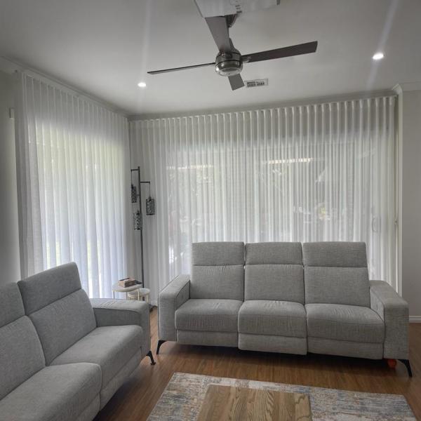 sheer curtains